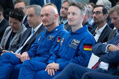 SpaceTech.NRW Raumfahrtkonferenz-stock-photo