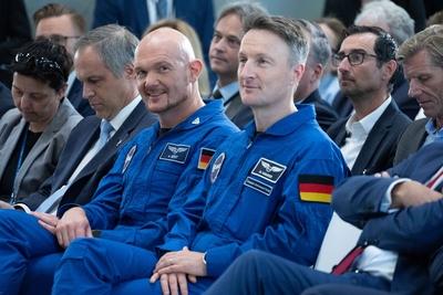 SpaceTech.NRW Raumfahrtkonferenz-stock-photo