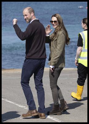 Prince William and Kate Middleton on the Isle of Mull-Day Two-stock-photo