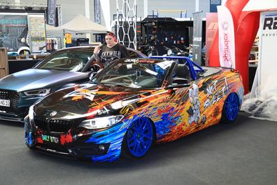 Tuning World Bodensee in Friedrichshafen-stock-foto