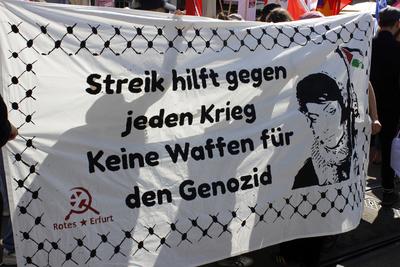 1. Mai in Erfurt-stock-foto