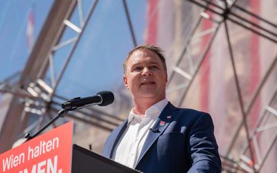 20250501 1. Mai-Kundgebung der SPOe Wien-stock-foto