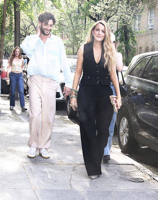 Another Simple Favor Press Tour-stock-foto