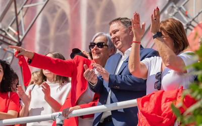 20250501 1. Mai-Kundgebung der SPOe Wien-stock-foto
