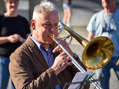 29.04.2025, Demonstration gegen AfD, Buendnis aus demokratischen Parteien und Zivilgesellschaft, Politik, Deutschland, Rottenburg am Neckar-stock-foto
