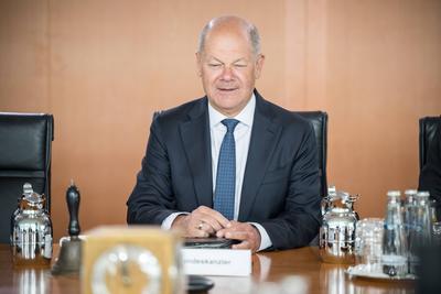 Kabinettsitzung der Bundesregierung-stock-foto