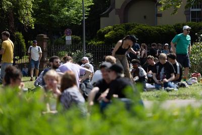 Satirischer Protest: Myass-Demo im Grunewald, Das Berliner Verwaltungsgericht hat im Eilverfahren entschieden, dass die-stock-foto