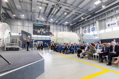 Raumfahrtkonferenz SpaceTech.NRW in K?ln - 30.04.2025-stock-photo