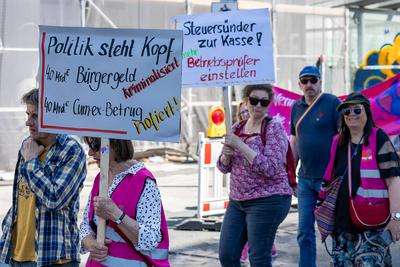 Mai-Demonstration und Kundgebung des DGB 2025, N?rnberg, 01.05.2025-stock-foto