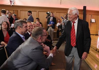 Festabend im Rathaus zu 125 Jahre 1. FC N?rnberg-stock-foto