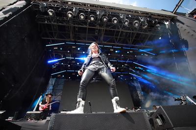 Heat band performs at bangers open air-stock-foto