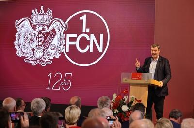 Festabend im Rathaus zu 125 Jahre 1. FC N?rnberg-stock-foto