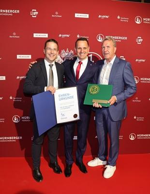 Festabend im Rathaus zu 125 Jahre 1. FC N?rnberg-stock-foto
