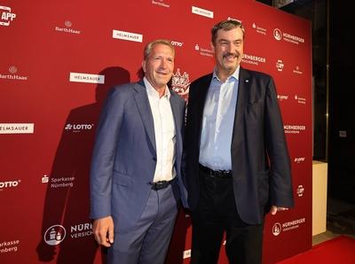 Festabend im Rathaus zu 125 Jahre 1. FC N?rnberg-stock-foto