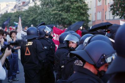 Polizisten-stock-foto