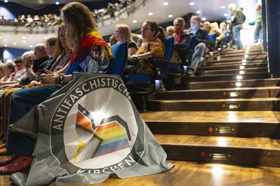 Kirchentags-Resolution fordert AfD-Verbot-stock-foto