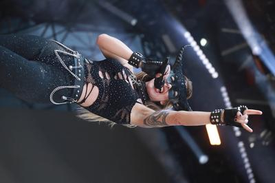 Burning Witches performing at Bangers Open Air-stock-foto