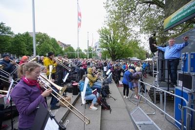 Kirchentag in Hannover geht zu Ende-stock-foto