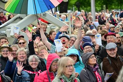 Kirchentag in Hannover geht zu Ende-stock-foto