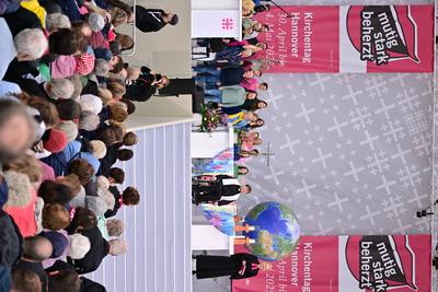 Kirchentag in Hannover geht zu Ende-stock-foto