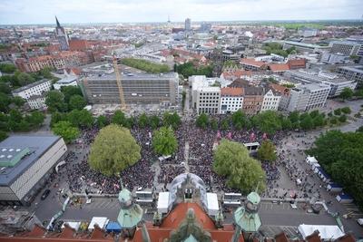 Kirchentag in Hannover geht zu Ende-stock-foto