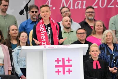 Kirchentag in Hannover geht zu Ende-stock-foto