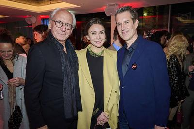 Red Night by Campari und Bunte-stock-foto