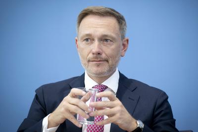 Christian Lindner - Bundeshaushalt 2025 DEU, Deutschland, Germany, Berlin, 05.07.2024 Christian Lindner , Bundesfinanzmi-stock-foto