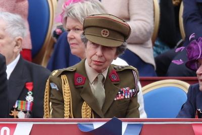 UK Royals at VE Day 80 event in London-stock-photo
