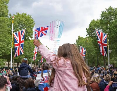 VE Day 80th anniversary, London, 5th May, 2025.-stock-foto