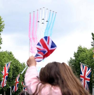 VE Day 80th anniversary, London, 5th May, 2025.-stock-foto