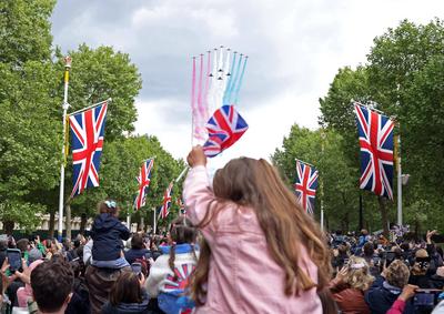 VE Day 80th anniversary, London, 5th May, 2025.-stock-foto