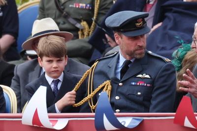 UK Royals at VE Day 80 event in London-stock-photo