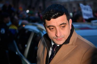 CALIN GEORGESCU-ROMANIA-POLITICS-JUSTICE-VOTE-stock-photo