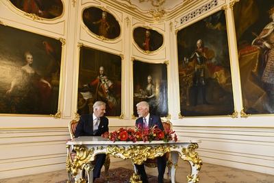 Official Visit Of King Philippe To The Czech Republic-stock-foto
