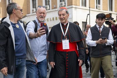 ITALY - CONGREGATION OF CARDINALS - 2025/5/5-stock-foto