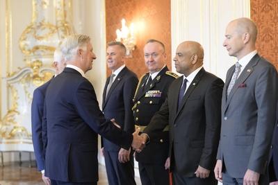 Official Visit Of King Philippe To The Czech Republic-stock-foto