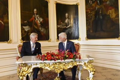 Official Visit Of King Philippe To The Czech Republic-stock-foto
