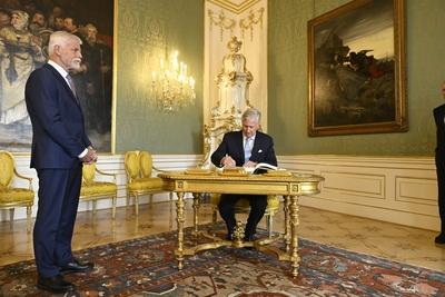 Official Visit Of King Philippe To The Czech Republic-stock-foto