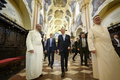 Official Visit Of King Philippe To The Czech Republic-stock-photo