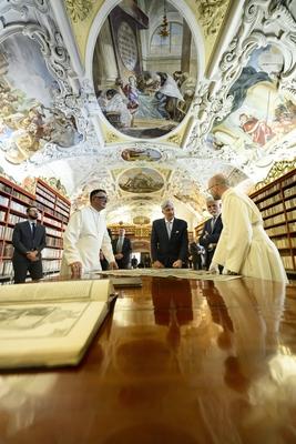 Official Visit Of King Philippe To The Czech Republic-stock-photo