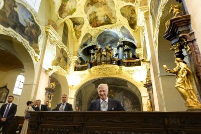 Official Visit Of King Philippe To The Czech Republic-stock-photo