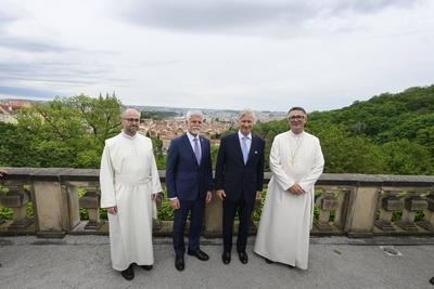 Official Visit Of King Philippe To The Czech Republic-stock-photo