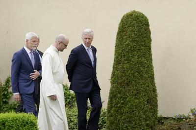 Official Visit Of King Philippe To The Czech Republic-stock-photo