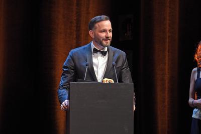 Tim Hendrik Walter (Herr Anwalt) bei den 9:16 AWARDS im Deutschen Schauspielhaus in Hamburg am 05.05.2025 *** Tim Hendri-stock-foto