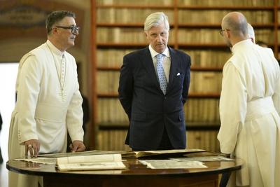 Official Visit Of King Philippe To The Czech Republic-stock-photo