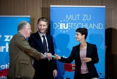 Frauke Petry AfD DEU Deutschland Germany Berlin 01 09 2014 Frauke Petry Spitzenkandidatin der-stock-photo