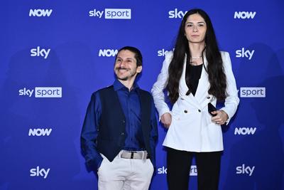 News - Photocall Tennis ed Estate Sky Sport-stock-foto