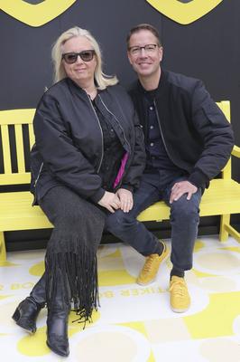 Sybille Bode, Carsten Bode-stock-foto