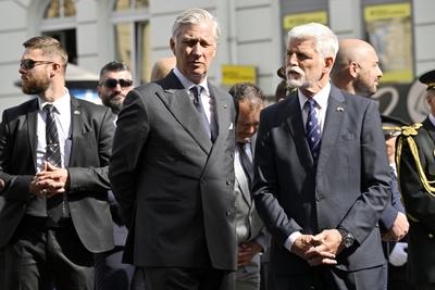 Official Visit Of King Philippe To The Czech Republic-stock-photo